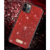 iPhone 12 Mini Skal Glitter Röd
