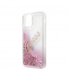 iPhone 12 Mini Skal Liquid Glitter Vintage Rosa