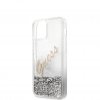 iPhone 12 Mini Skal Liquid Glitter Vintage Silver