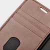 iPhone 12 Pro Max Etui Leather Wallet Aftageligt Cover Brun