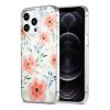iPhone 12 Pro Max Skal Blommönster MagSafe Rosa