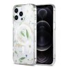 iPhone 12 Pro Max Skal Blommönster MagSafe Vit