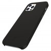 iPhone 12 Pro Max Skal Back Cover Snap Luxe Leather Svart