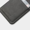 iPhone 12 Pro Max Skal Leather Backcover Svart