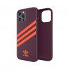 iPhone 12 Pro Max Skal Moulded Case PU Maroon/Solar Orange