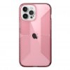 iPhone 12 Pro Max Skal Presidio Perfect-Clear with Grips Vintage Rose/Royal Pink/Lush Burgundy