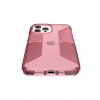 iPhone 12 Pro Max Skal Presidio Perfect-Clear with Grips Vintage Rose/Royal Pink/Lush Burgundy
