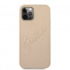 iPhone 12 Pro Max Skal Saffiano Vintage Script Guld