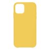 iPhone 12 Pro Max Skal Silicone Case Misty Yellow