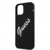iPhone 12 Pro Max Skal Vintage Silicone Svart
