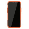 iPhone 12 Mini Skal Däckmönster Stativfunktion Orange