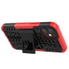 iPhone 12 Mini Skal Däckmönster Stativfunktion Röd