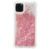 iPhone 12 Mini Skal Flytande Glitter Rosa
