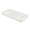 iPhone 12 Mini Skal Jelly Glitter Vit