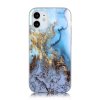 iPhone 12 Mini Skal Marmor Blå