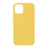 iPhone 12 Mini Skal Silicone Case Misty Yellow