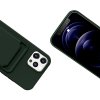 iPhone 12/iPhone 12 Pro Skal Korthållare Grön