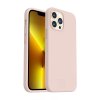 iPhone 12/iPhone 12 Pro Skal Silikon Sandrosa