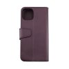 iPhone 12/iPhone 12 Pro Fodral Utfällbart Kortfack Lila