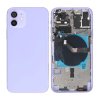 iPhone 12 Baksida med Komplett Ram OEM - Lila