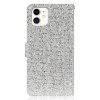 iPhone 13 Fodral Glitter Stripe Silver