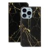 iPhone 13 Pro Fodral Motiv Marmor Guld