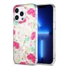 iPhone 13 Pro Max Skal Blommönster MagSafe Röd Grön