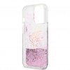 iPhone 13 Pro Max Skal Liquid Glitter Rosa