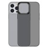 iPhone 13 Pro Max Skal Simple Series Transparent Svart
