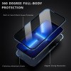 iPhone 13 Pro Skal 360 Härdat Glas Blå