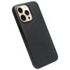 iPhone 13 Pro Skal Äkta Läder MagSafe Svart