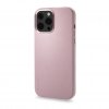 iPhone 13 Pro Skal Leather Backcover Powder Pink