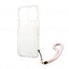 iPhone 13 Pro Skal Marble Design Stripe Rosa