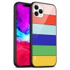 iPhone 13 Pro Cover Rainbow Series Gul