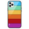 iPhone 13 Pro Skal Rainbow Series Lila
