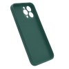 iPhone 13 Pro Cover Silikoni Mørkegrønn