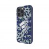 iPhone 13 Pro Cover Snap Case Leopard Bold Blue
