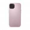 iPhone 13 Skal Leather Backcover Powder Pink