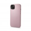 iPhone 13 Skal Leather Backcover Powder Pink
