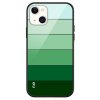 iPhone 13 Cover Rainbow Series Mørkegrøn