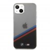 iPhone 13 Skal Tricolor Stripe Transparent Svart