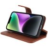 iPhone 13/iPhone 14 Fodral MagLeather Maple Brown