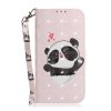 iPhone 14 Fodral Motiv Panda Hjärtan