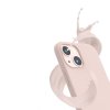 iPhone 14 Skal Silikon MagSafe Sandrosa