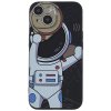 iPhone 14 Plus Skal Astronaut Svart Grå