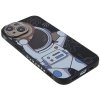 iPhone 14 Plus Skal Astronaut Svart Grå