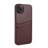 iPhone 14 Plus Skal Backcover with Card Slots Brun