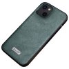 iPhone 14 Plus Skal Lädertextur Grön