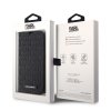 iPhone 14 Pro Fodral Saffiano Monogram Svart