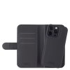 iPhone 14 Pro Fodral Wallet Case Magnet Svart